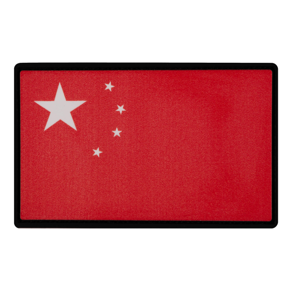 PVC Patch (chevron) "Flag of China"