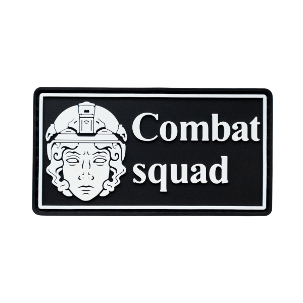 PVC patch (chevron) “Combat Squad”