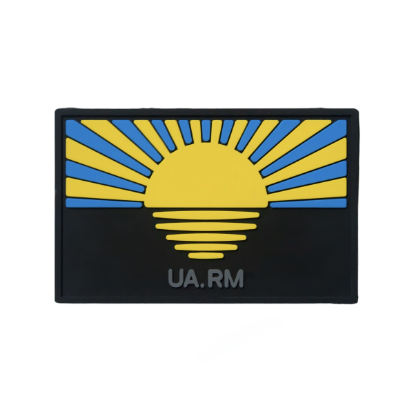PVC patch (chevron) “Flag of Donetsk region UA.RM”