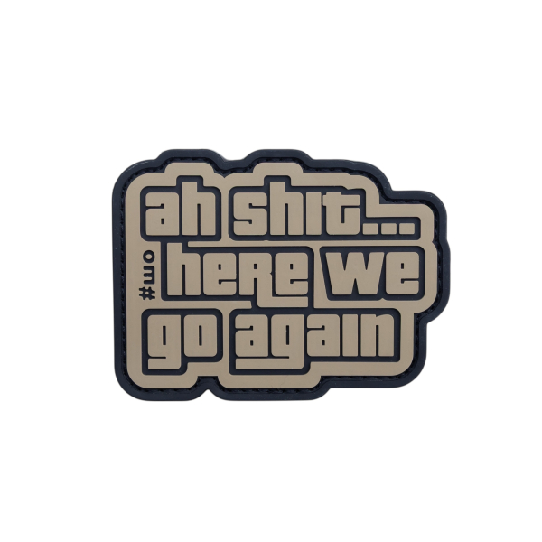 PVC patch (chevron) “Sh*t”