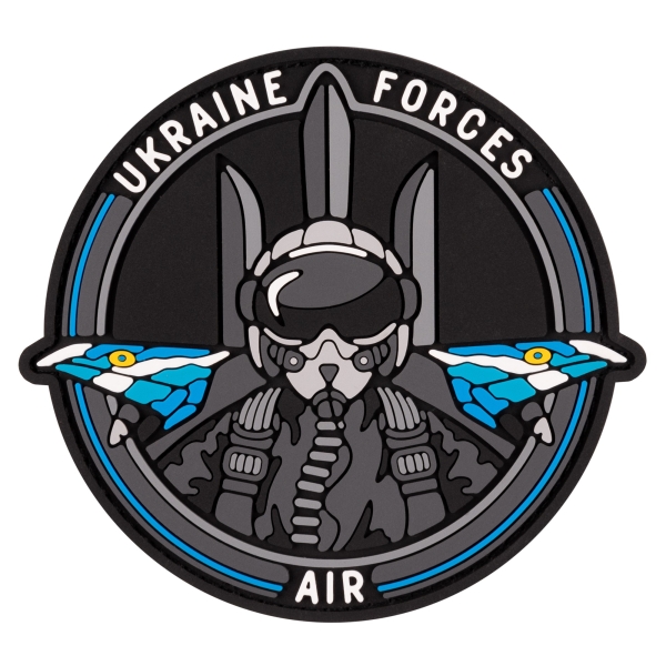 ПВХ патч (шеврон) "Ukraine Forces  AIR"