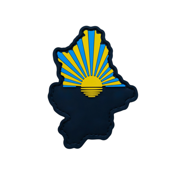 PVC Patch (chevron) “Donetsk Region Sun”