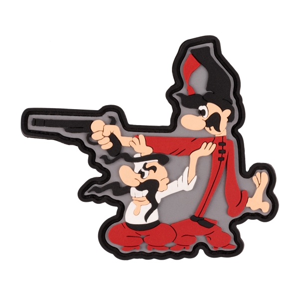 PVC patch (chevron) "Two Cossacks with a cannon"