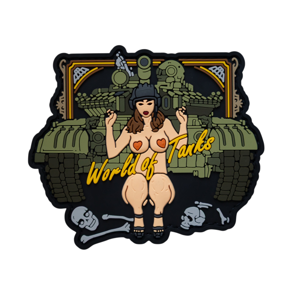 ПВХ Патч (шеврон) «World of tanks»