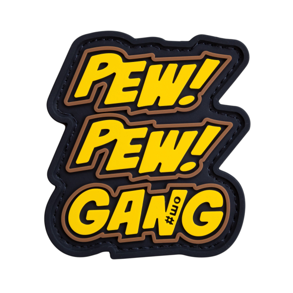 ПВХ патч (шеврон) "Pew Pew"