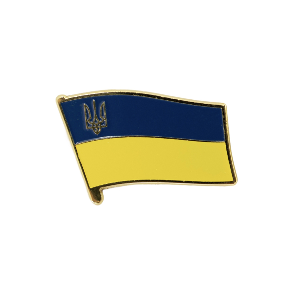 Пін «Прапор з тризубом»