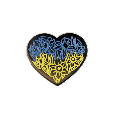 Пін «Україна серце»