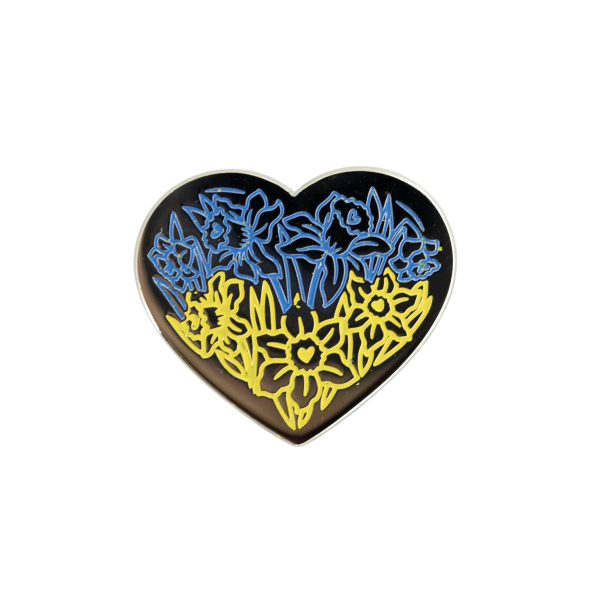 Пін «Україна серце»