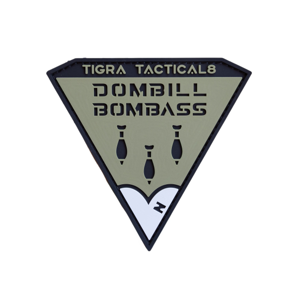 ПВХ патч (шеврон) "Dombill Bombass"