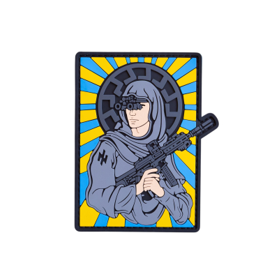 ПВХ Патч (шеврон) "Воїн Ідеї"