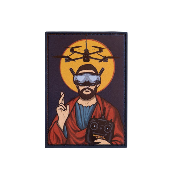 ПВХ Патч (шеврон) "Небесний оператор з німбом"