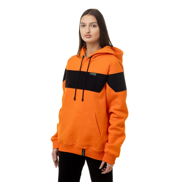 Hoodie for your patches, orange