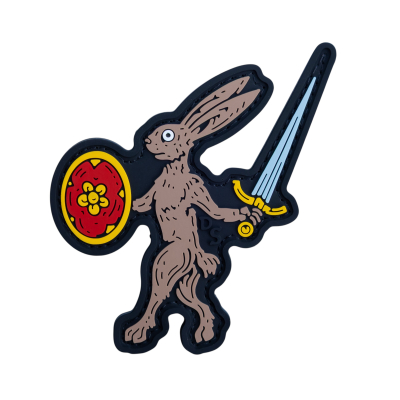 ПВХ патч (шеврон) "Заєць з...