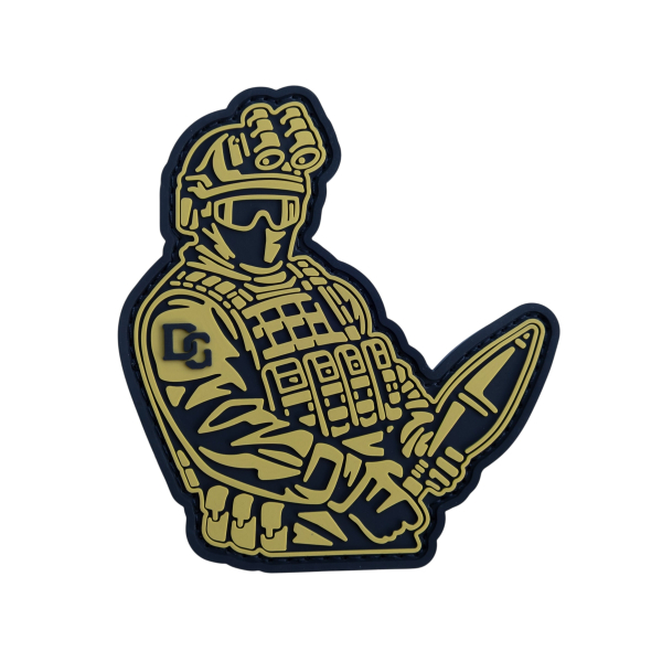 ПВХ патч (шеврон) "DIL DAK"