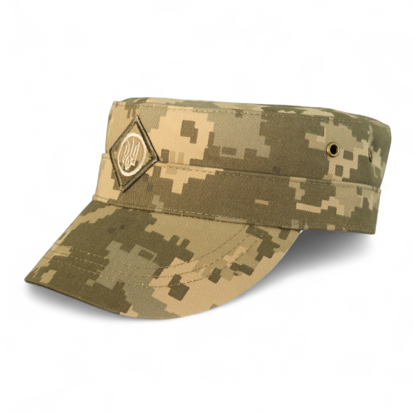 Кепка ЗСУ з кокардою, Піксель