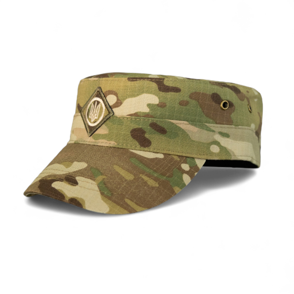 Кепка ЗСУ з кокардою, Multicam