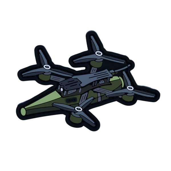 ПВХ Патч (шеврон) "FPV з міною"