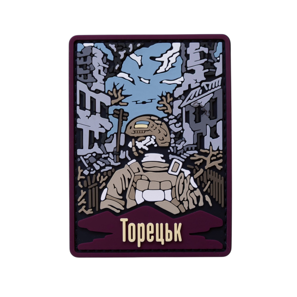 ПВХ Патч (шеврон) "Торецьк"