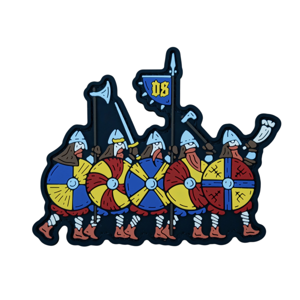 PVC patch (chevron) "Combat mission"