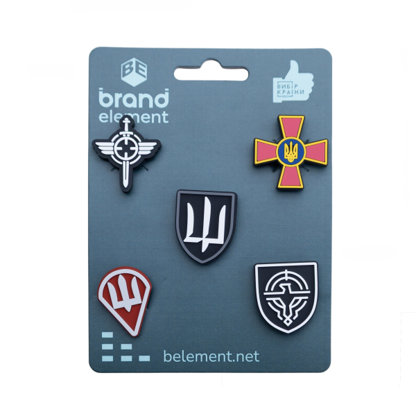 Jibbitz Pack "Emblems"