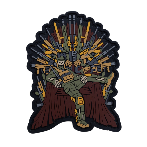 ПВХ патч (шеврон) «King of Weapons»