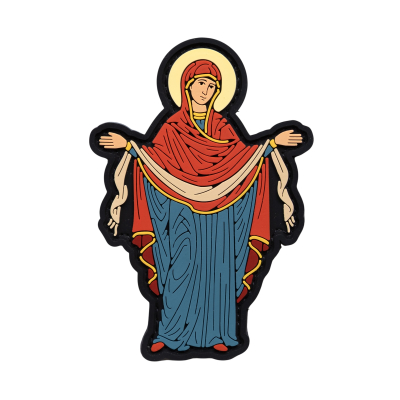 ПВХ патч (шеврон) "Богородиця"