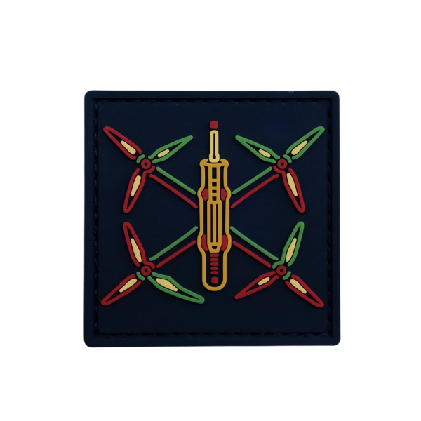 ПВХ патч (шеврон) "FPV Sunday Color"