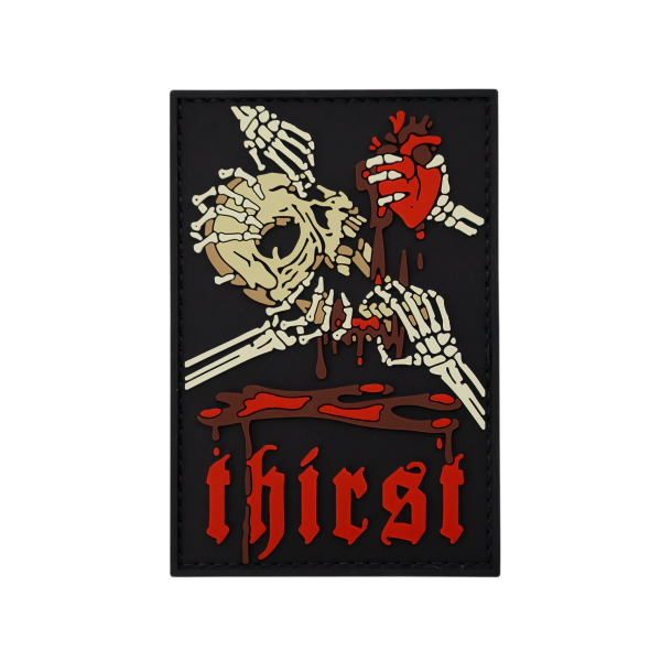 ПВХ патч (шеврон) «Thirst»