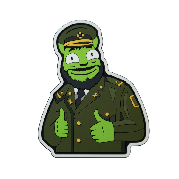 ПВХ патч (шеврон) «Майор Чернобаев»