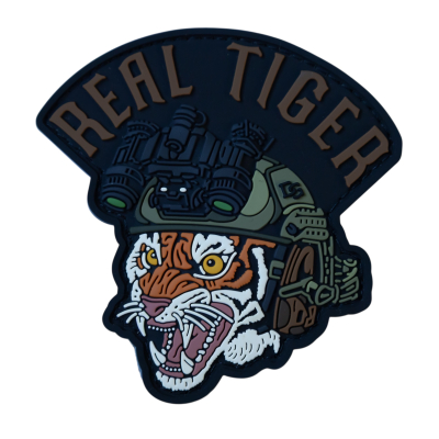 ПВХ патч (шеврон) "Real Tiger"