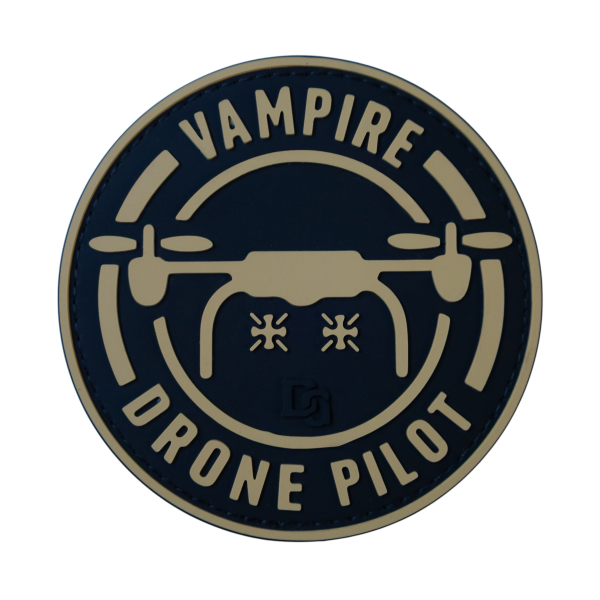 ПВХ патч (шеврон) «Vampire Pilot»