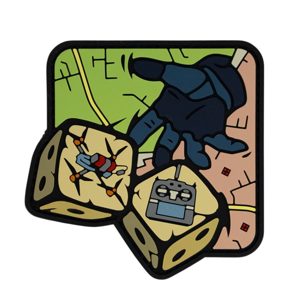 ПВХ патч (шеврон) "Кості Мапа"