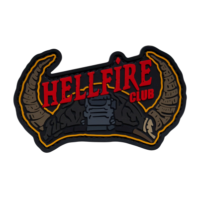 PVC patch (chevron) “Hellfire”