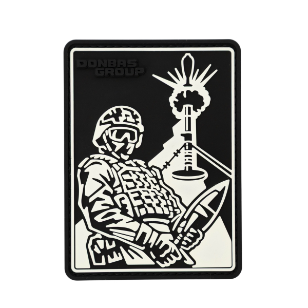 PVC Patch (chevron) “Mortar operator”
