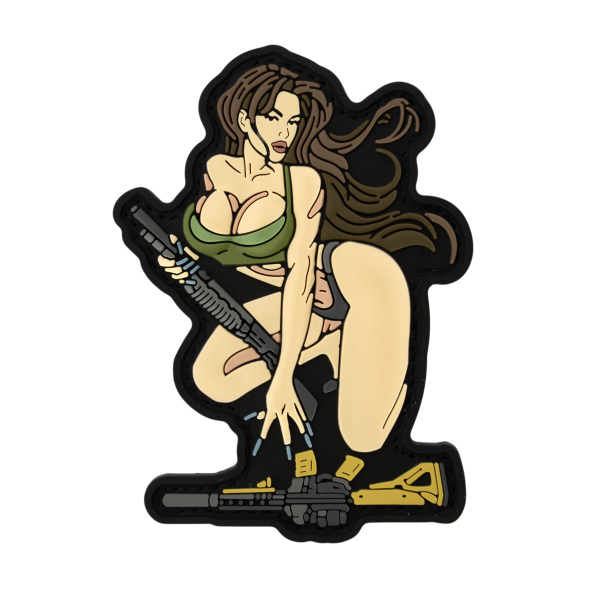 ПВХ Патч (шеврон) «Rifle Rose»