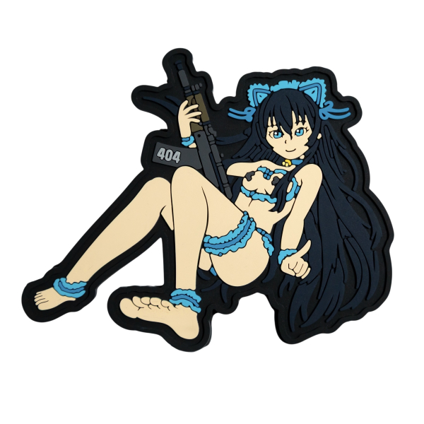 ПВХ патч (шеврон) "Ksyu-Chan: Azure Edition"