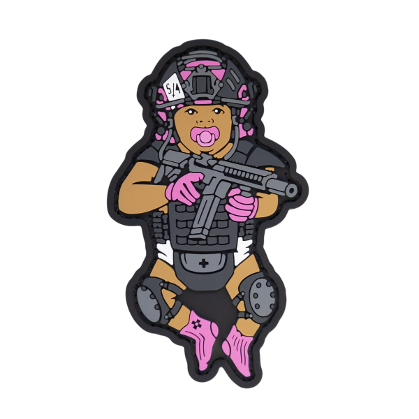 PVC Patch (chevron) “NIGHT CAMOUFLAGE”