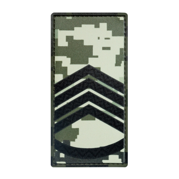 ПВХ Погон "Головний сержант" піксель