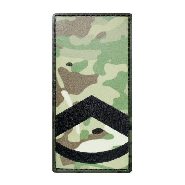 PVC Epaulet "Staff Sergeant" cartoon
