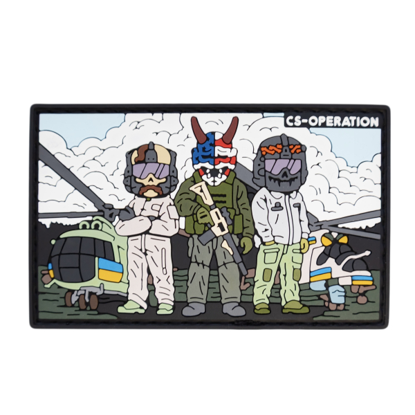 PVC Patch (chevron) “CS-operation”