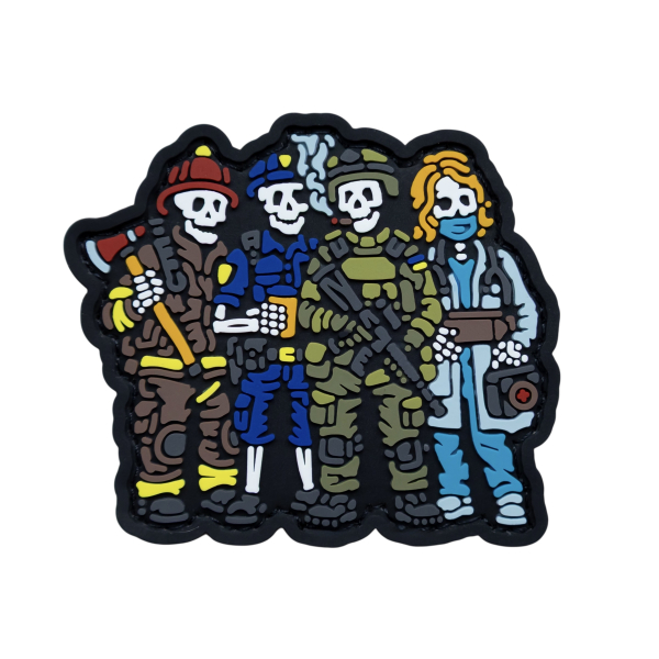 PVC Patch (chevron) “Heroes”