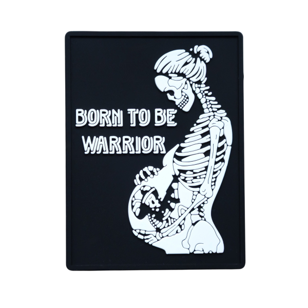 ПВХ Патч (шеврон) “Born to be warrior”