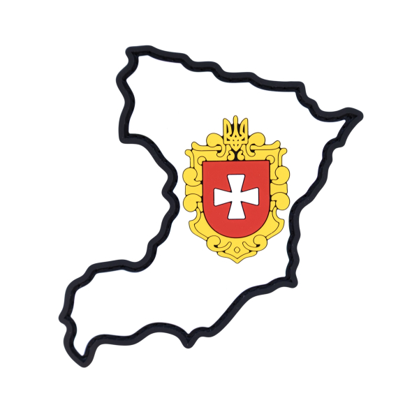 ПВХ патч (шеврон) «Ровенская область»