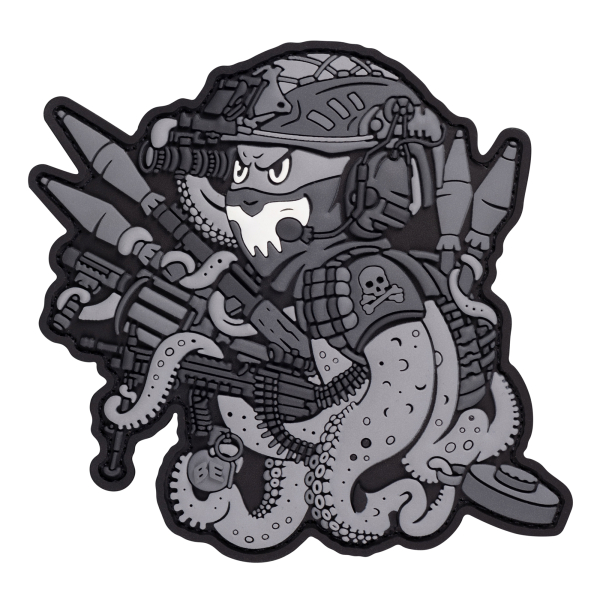 LIMITED ПВХ Патч (шеврон) "Night Octopus"