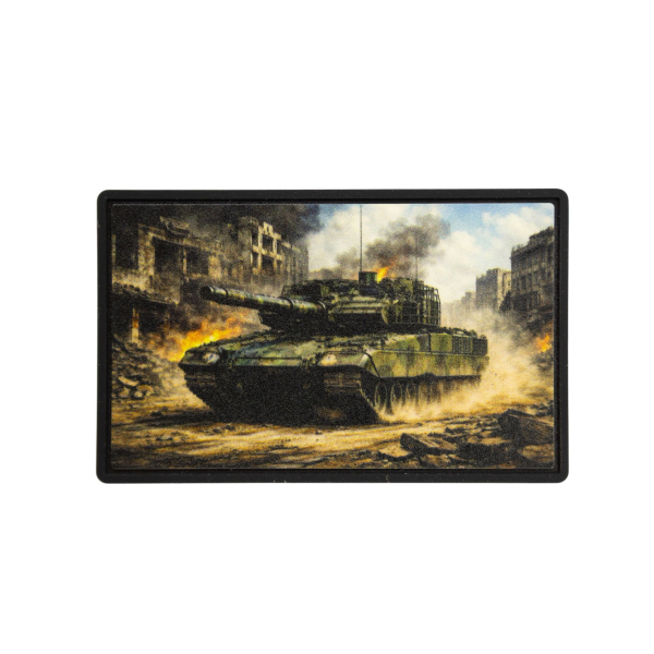 ПВХ патч (шеврон) "Leopard 2 Огонь"