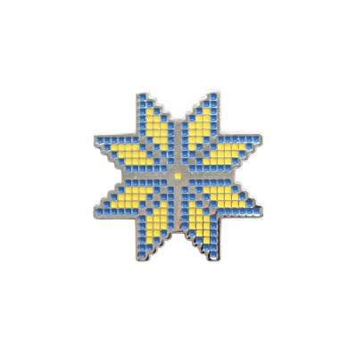 Pin “Star-embroidered shirt”