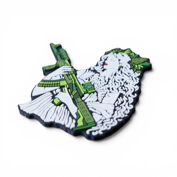 ПВХ Патч (шеврон) “Афина green”