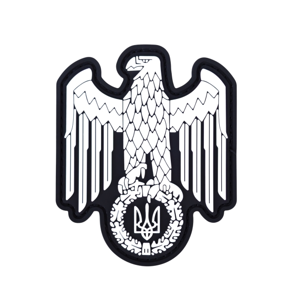 PVC Patch (chevron) "Aquila Victoris with Trident Black"