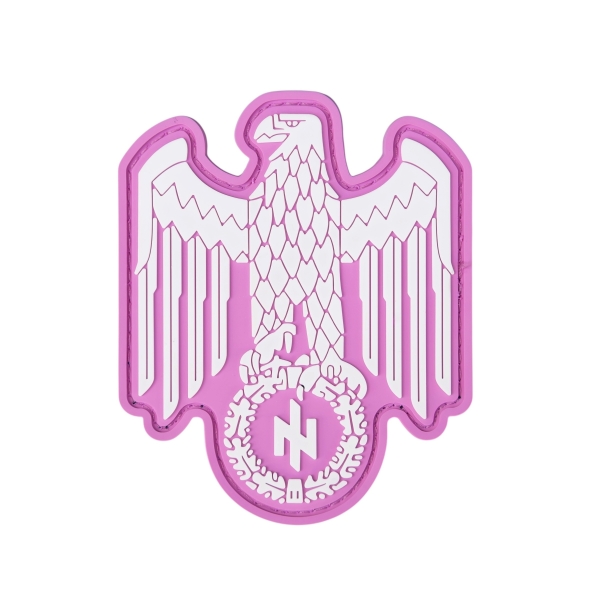 ПВХ Патч (шеврон) “Aquila Victoris с идеей нации розовый”