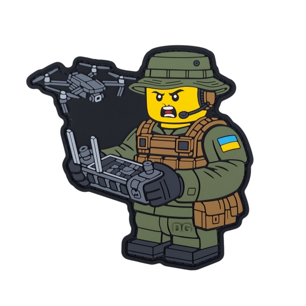 ПВХ Патч (шеврон) “Lego оператор мавіка”